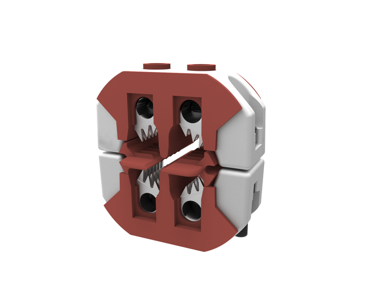 Conectores de ramificação de vários núcleos de perfuração de isolamento/conector de linha de derivação